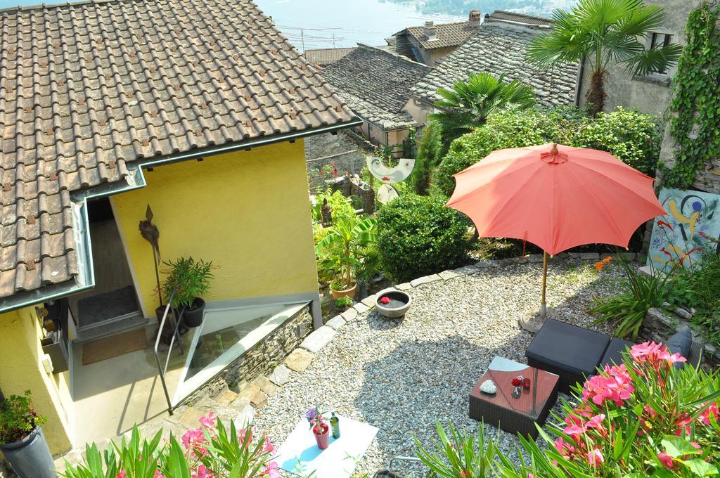 Ferienwohnung Casa Grillino Brione sopra Minusio Exterior foto