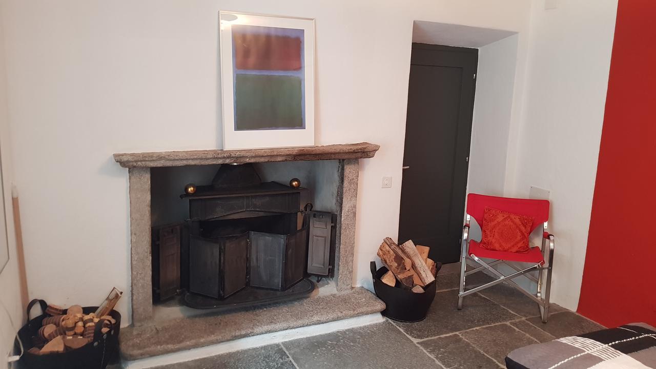 Ferienwohnung Casa Grillino Brione sopra Minusio Exterior foto